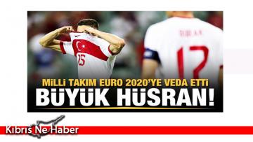 Türkiye EURO 2020’ye veda etti