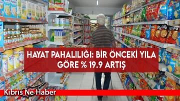 Hayat Pahalılığı: Bir önceki yıla göre % 19.9 artış