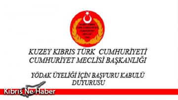 YÖDAK ÜYELİĞİ İÇİN BAŞVURU KABULÜ DUYURUSU