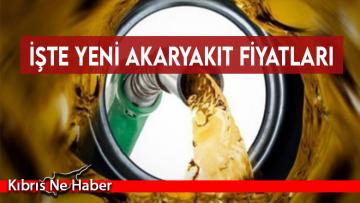 Akaryakıtta yeni fiyatlar yürürlükte…