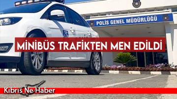 Taşıması gereken yolcu sayısından fazla yolcu taşıyan bir minibüs şoförü tespit edildi