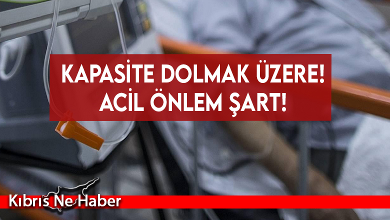 Yoğun bakımda hasta sayısı 20 oldu