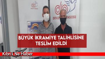 Büyük İkramiye Talihlisine Teslim Edildi