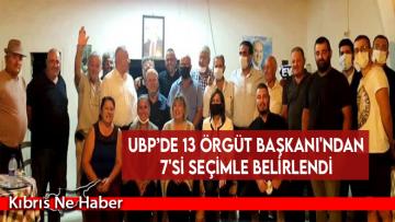 13 Örgüt Başkanı’ndan 7’si seçimle belirlendi