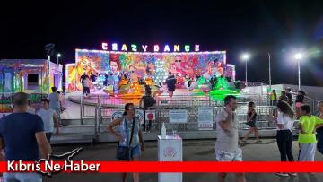 Cem Dana Lunaparkı, çocukların eğlence merkezi oldu