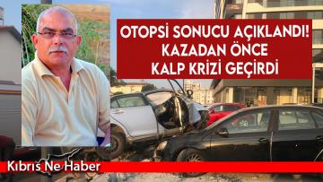 Kazaya kalp krizi neden oldu!