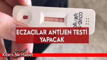 Eczanelerde Antijen Testleri Yapılmaya Başlanıyor