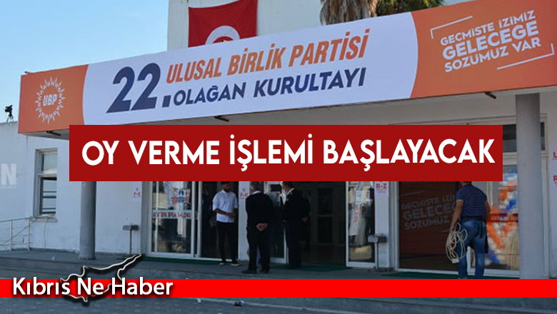 Oy verme işlemi başlayacak