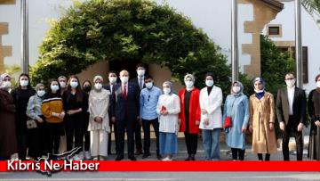 “Gençlerin milli davamıza olan ilgisi ve Türkiye ile karşılıklı temaslar çok kıymetli”