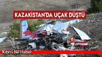 Kazakistan’da uçak düştü