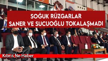 Saner ve Sucuoğlu tokalaşmadı