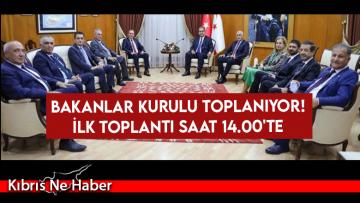 İlk toplantı saat 14.00’te
