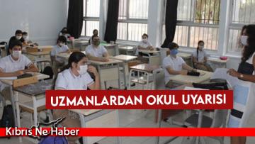 Uzmanlardan okul uyarısı