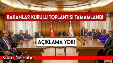 Bakanlar Kurulu toplantısı 3 saat sürdü