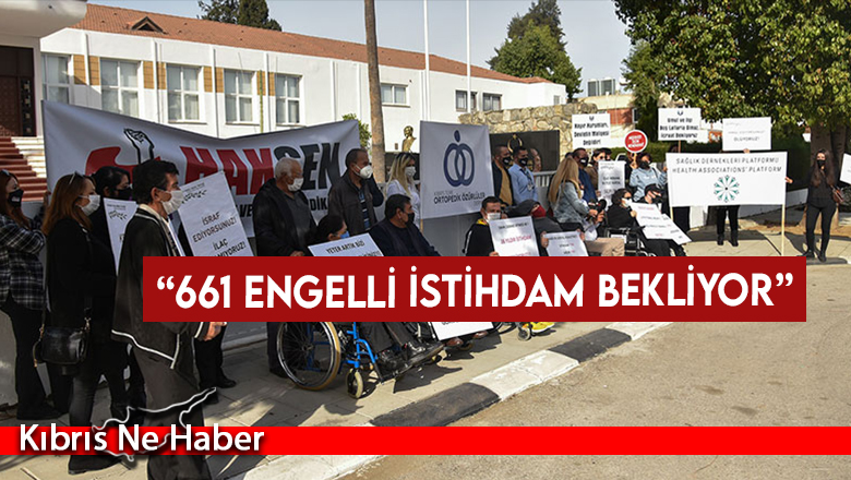 “661 engelli istihdam bekliyor”