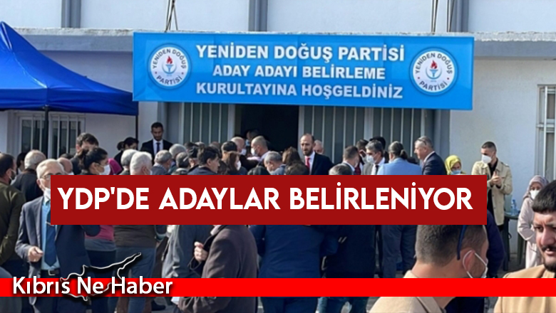 YDP’de adaylar belirleniyor
