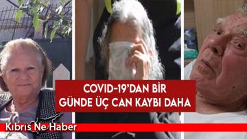 Covid-19’dan bir günde üç can kaybı daha