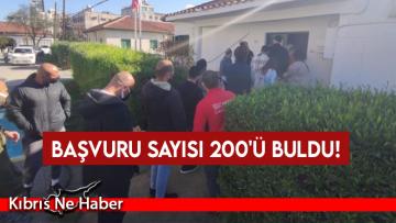 Başvuru sayısı 200’ü buldu!