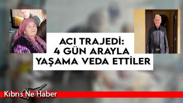 Trajedi: 4 gün arayla yaşama veda ettiler