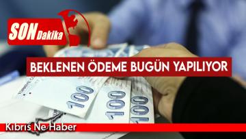 Beklenen ödeme gerçekleştiriliyor