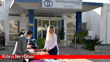 Ortopedik Özürlüler Derneği’nden yeni yıl kermesi