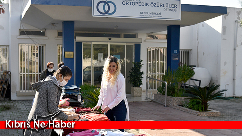 Ortopedik Özürlüler Derneği’nden yeni yıl kermesi