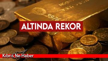 Altında rekor: Gram 875, çeyrek 1432 lirayı gördü