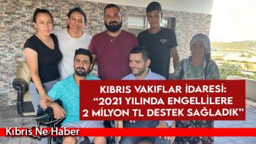 Kıbrıs Vakıflar İdaresi, 3 Aralık Engelliler Günü dolayısıyla rapor yayımladı