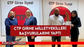 CTP Girne milletvekilleri başvurularını yaptı