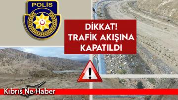 Toprak kayması var…