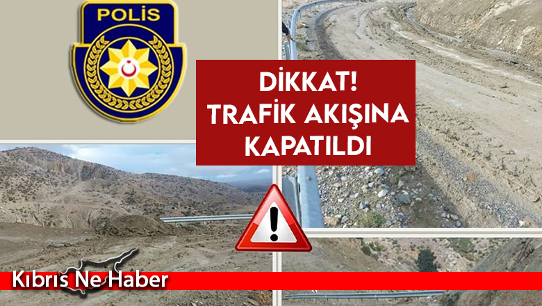 Toprak kayması var…