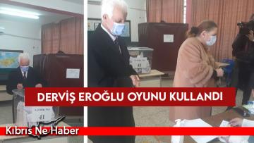 3’üncü Cumhurbaşkanı Derviş Eroğlu oyunu kullandı