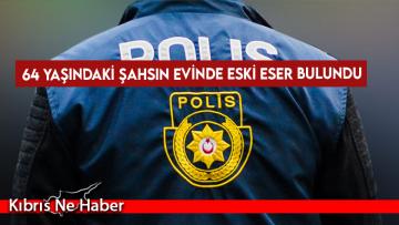 Evinde çok sayıda eski eser bulundu, tutuklandı