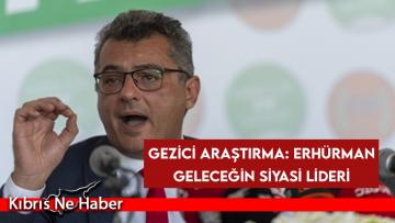 Gezici Araştırma: Erhürman geleceğin siyasi lideri
