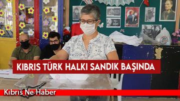 Kıbrıs Türk halkı sandık başında