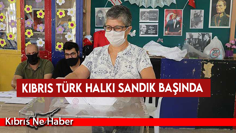 Kıbrıs Türk halkı sandık başında