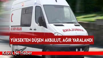 Tamir için çıktığı çatıdan düştü!