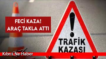 Metehan’da korkutan kaza