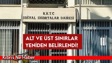 Sigortalıların prim ve ödeneklerinin alt ve üst sınırları yeniden belirlendi