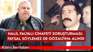 Halil Falyalı cinayeti soruşturması: Faysal Söylemez de gözaltına alındı