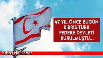 Kıbrıs Türklerinin devletleşme deneyimini yaşadığı ilk yapı: Kıbrıs Türk Federe Devleti