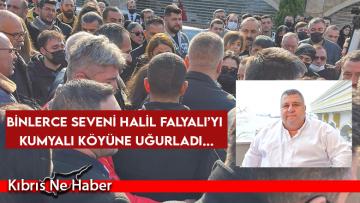 Halil Falyalı’ya Veda!