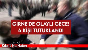 Girne’de tartışma: 1 yaralı, 4 tutuklu!