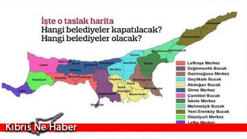 Hangi belediyeler kapatılacak? İşte o harita