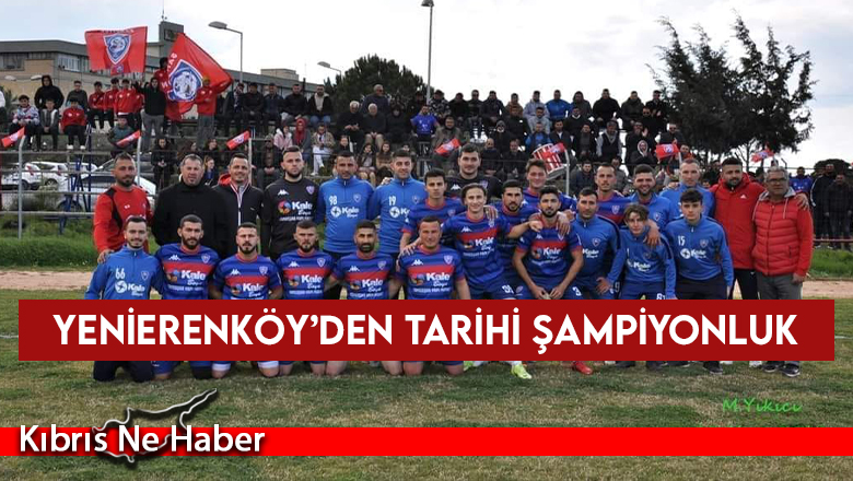 İlk şampiyon Yenierenköy