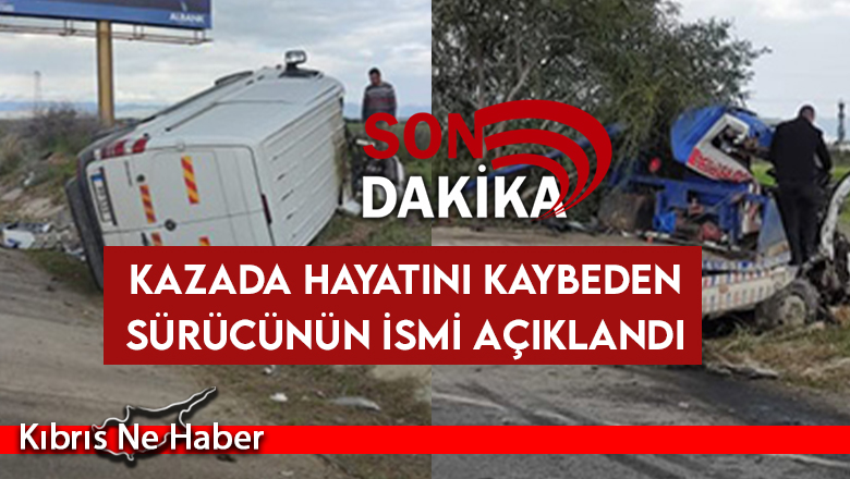 Mağusa-Lefkoşa yolunda ölümlü kaza, 25 yaşındaki sürücü can verdi