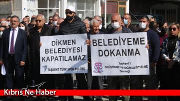 Dikmen’de eylem: Belediyemizi kapattırmayız