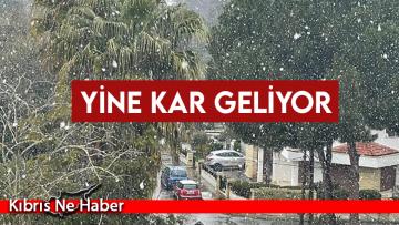 Meteoroloji uyardı! Yine kar geliyor
