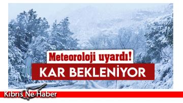 Yarın ve Çarşamba günü kar yağışı bekleniyor