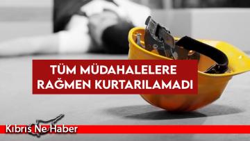 Yine iş kazası: 3. kattan düşen şahıs kurtarılamadı!